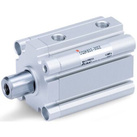 SMC Pneumatic Compact Cylinder - 32mm Bore, 75mm Stroke, CQ2 Series, Double Acting [CQ2KB32-75DZ]; 232-8924