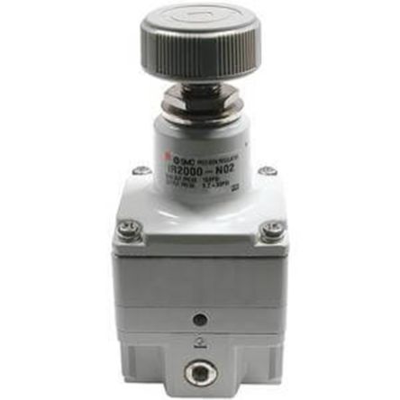 SMC G 1/2 Pneumatic Regulator - 1bar to 8bar, 10bar max. input [IR3020-F04-L]; 232-9033