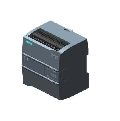 Siemens SIPLUS S7-1200 CPU 1212C Series PLC CPU for Use with SIPLUS S7-1200, Transistor Output, 10-Input, Analog Input [6AG1212-1AE40-2XB0]; 233-0513