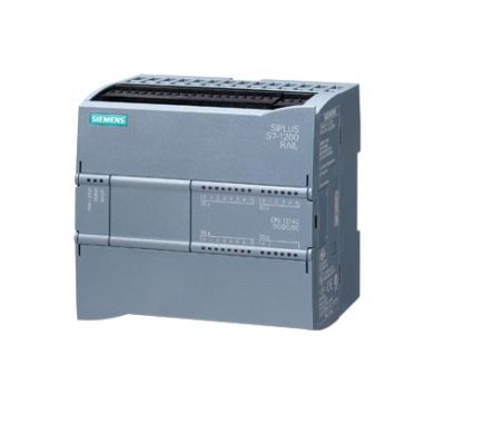 Siemens SIPLUS S7-1200 CPU 1214C Series PLC CPU for Use with SIPLUS S7-1200, Transistor Output, 16-Input, Analog Input [6AG1214-1AG40-4XB0]; 233-0521