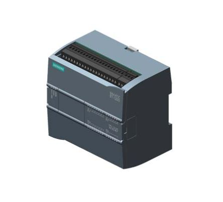Siemens SIPLUS S7-1200 CPU 1214C Series PLC CPU for Use with SIPLUS S7-1200, Relay Output, 16-Input, Analog Input [6AG1214-1BG40-2XB0]; 233-0523