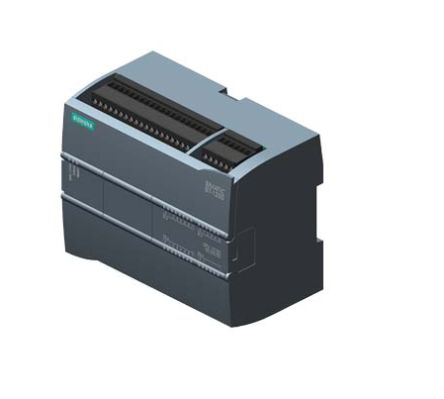 Siemens SIPLUS S7-1200 CPU 1215C Series PLC CPU for Use with SIPLUS S7-1200, Transistor Output, 16-Input, Analog Input [6AG1215-1AG40-2XB0]; 233-0532