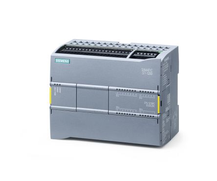 Siemens SIMATIC S7-1200F Series PLC CPU for Use with SIMATIC S7-1200, 24 V dc Supply, Transistor Output, 16-Input, [6ES7215-1AF40-0XB0]; 233-0554