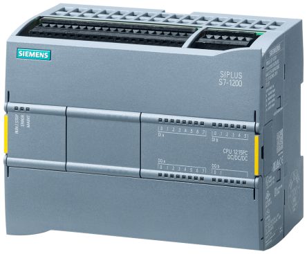Siemens SIMATIC S7-1200F Series PLC CPU for Use with SIMATIC S7-1200, Relay Output, 16-Input, Analog Input [6ES7215-1HF40-0XB0]; 233-0556