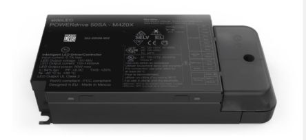 eldoLED LED Driver, 2 To 55V Output, 50W Output, 150 → 1400mA Output, Constant Current Dimmable [PW50SA-M4Z0X]; 233-1436