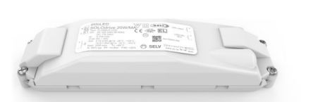 eldoLED LED Driver, 2 To 40V Output, 20W Output, 150 To 1050mA Output, Constant Current Dimmable [SL20MA-E1Z0A]; 233-1438