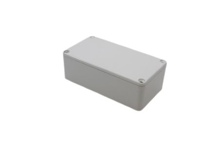Hammond 1590 Series Die Cast Aluminium Enclosure, IP54, 113 x 113 x 38mm [1590B2LG]; 233-3137