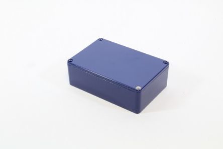 Hammond 1590 Series Die Cast Aluminium Enclosure, IP54, 117 x 117 x 38mm [1590B3CB]; 233-3143