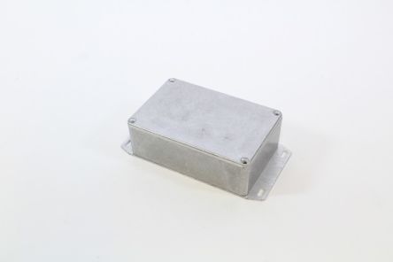 Hammond 1590 Series Die Cast Aluminium Enclosure, IP54, Flanged, 117 x 117 x 38mm [1590B3F]; 233-3145