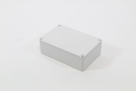 Hammond 1590 Series Die Cast Aluminium Enclosure, IP54, 117 x 117 x 38mm [1590B3LG]; 233-3149