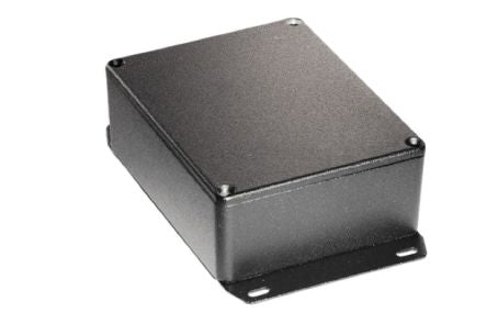 Hammond 1590 Series Die Cast Aluminium Enclosure, IP54, Flanged, 120 x 120 x 43mm [1590BBSFBK]; 233-3173