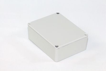Hammond 1590 Series Die Cast Aluminium Enclosure, IP54, 120 x 120 x 43mm [1590BBSLG]; 233-3177