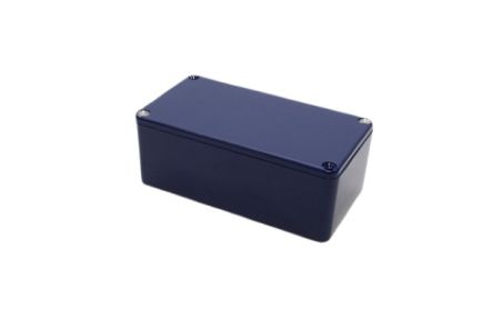 Hammond 1590 Series Die Cast Aluminium Enclosure, IP54, 113 x 113 x 42mm [1590BSCB]; 233-3183