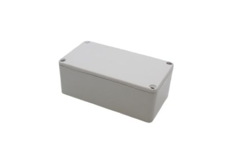 Hammond 1590 Series Die Cast Aluminium Enclosure, IP54, 113 x 113 x 42mm [1590BSLG]; 233-3190