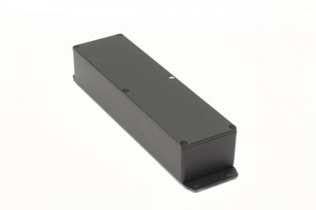 Hammond 1590 Series Die Cast Aluminium Enclosure, IP54, Flanged, 254 x 254 x 50mm [1590BXFBK]; 233-3202