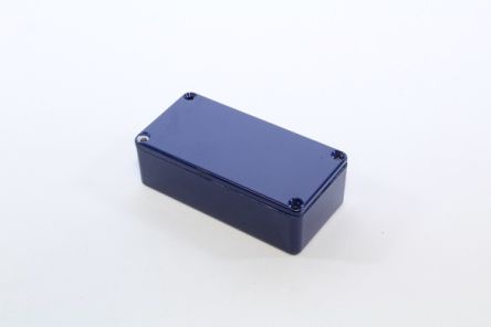 Hammond 1590 Series Die Cast Aluminium Enclosure, IP54, 101 x 101 x 31mm [1590G2CB]; 233-3218