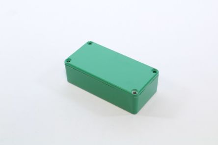 Hammond 1590 Series Die Cast Aluminium Enclosure, IP54, 101 x 101 x 31mm [1590G2GR]; 233-3224