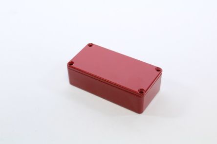 Hammond 1590 Series Die Cast Aluminium Enclosure, IP54, 101 x 101 x 31mm [1590G2RD]; 233-3228