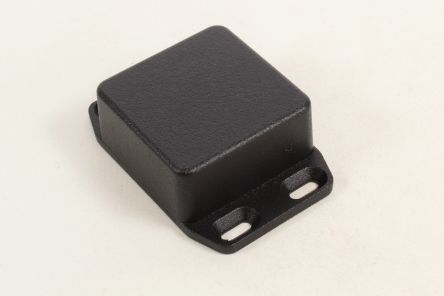 Hammond 1590 Series Die Cast Aluminium Enclosure, IP54, Flanged, 51 x 51 x 25mm [1590LLBFLBK]; 233-3252