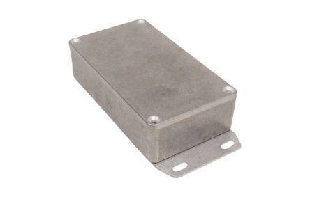 Hammond 1590 Series Die Cast Aluminium Enclosure, IP54, Flanged, 113 x 113 x 31mm [1590MF]; 233-3255