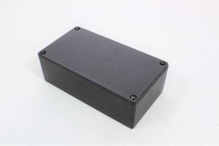 Hammond 1590 Series Die Cast Aluminium Enclosure, IP54, 153mm [1590PBK]; 233-3268