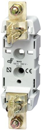 Socomec 160A Base Mount Fuse Holder for 0 Fuse, 690V [65011010]; 233-3344