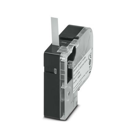 Phoenix Contact MM-EMT (EX4)R C1 WH/BK Black on White Label Printer Tape, 5.5m Label Length [1169312]; 233-3464