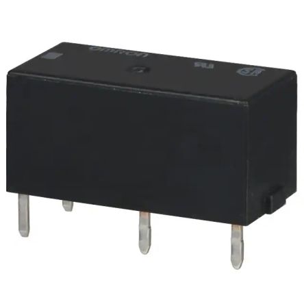 Omron PCB Mount Non-Latching Relay, 12V dc Coil, 5A Switching Current, DPST [G6B-2214P-US DC12]; 233-4156