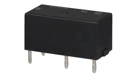 Omron PCB Mount Non-Latching Relay, 24V dc Coil, 5A Switching Current, DPST [G6B-2214P-US DC24]; 233-4158