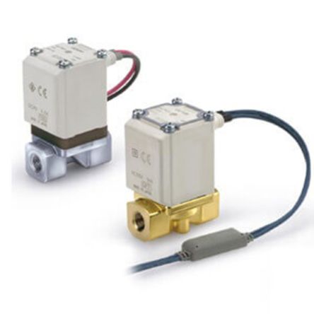 SMC Pneumatic Solenoid Valve - Solenoid G 1/8 VX21 Series [VX212AZ3AA]; 233-7460