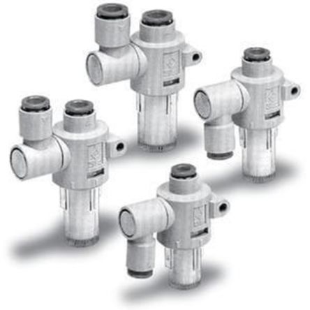 SMC Vacuum Filter - ZFB Series, 30μm, Rc 1/4 Port Connection [ZFB200-08]; 233-7477