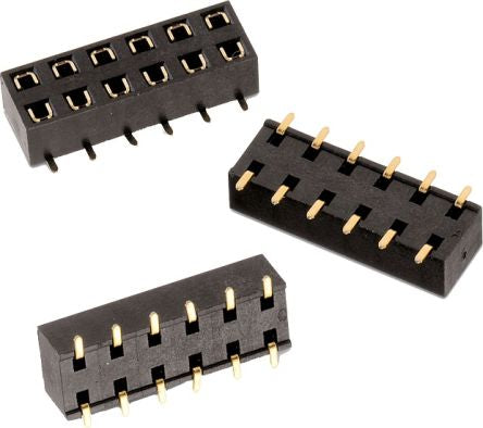 Wurth Elektronik WR-PHD Series Bottom Entry PCB Socket, 18-Contact, 2-Row, 2.54mm Pitch [610018243021]; 233-9288