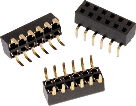 Wurth Elektronik WR-PHD Series Bottom Entry PCB Socket, 20-Contact, 2-Row, 2.54mm Pitch [613020216921]; 233-9429