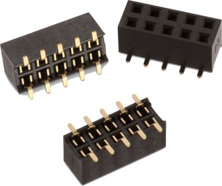 Wurth Elektronik WR-PHD Series Straight PCB Socket, 10-Contact, 2-Row, 2mm Pitch [621010242921]; 233-9622
