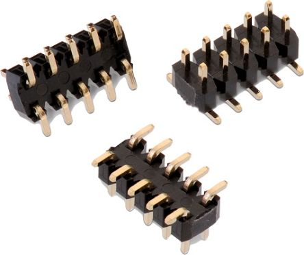 Wurth Elektronik WR-PHD Series Straight Surface PCB Header, 14 Contact(s), 2 mm Pitch, 2 Row(s), Unshrouded [621014245821]; 233-9635