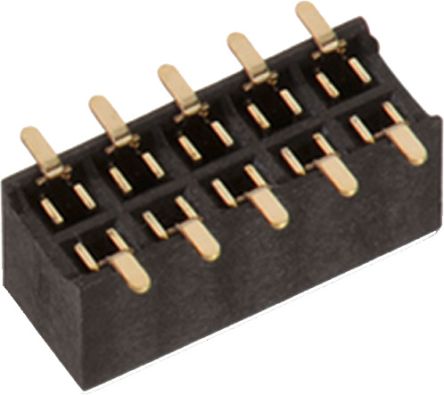 Wurth Elektronik WR-PHD Series Straight PCB Socket, 44-Contact, 2-Row, 2mm Pitch [621044242921]; 233-9682
