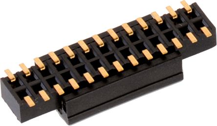 Wurth Elektronik WR-PHD Series Bottom Entry PCB Socket, 26-Contact, 2-Row, 1.27mm Pitch [623326235321]; 233-9753