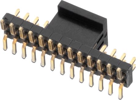 Wurth Elektronik WR-PHD Series Straight Surface PCB Header, 26 Contact(s), 1.27 mm Pitch, 2 Row(s), Unshrouded [623326235521]; 233-9756