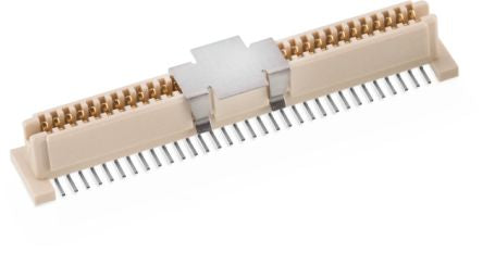Wurth Elektronik WR-BTB Series Vertical PCB Socket, 64-Contact, 1-Row, 1mm Pitch [658105303064]; 233-9764
