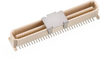 Wurth Elektronik WR-BTB Series Vertical Surface PCB Header, 64 Contact(s), 1 mm Pitch, 1 Row(s), Shrouded [658156303064]; 233-9769