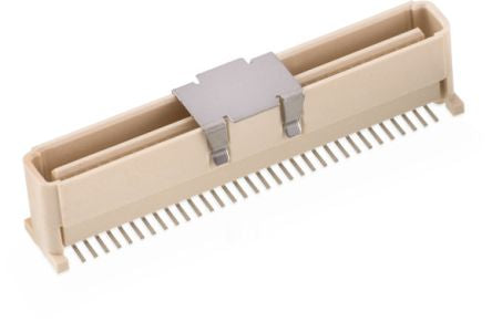 Wurth Elektronik WR-BTB Series Vertical Surface PCB Header, 64 Contact(s), 1 mm Pitch, 1 Row(s), Shrouded [658158303064]; 233-9771