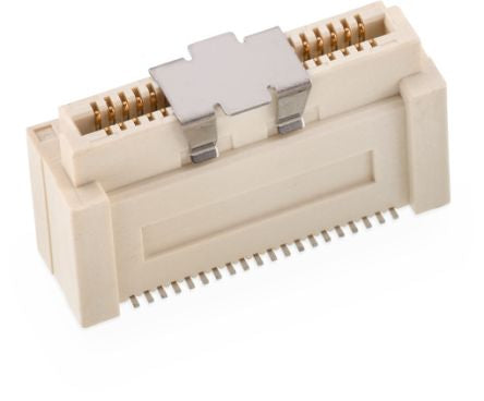 Wurth Elektronik WR-BTB Series Vertical PCB Socket, 40-Contact, 1-Row, 0.8mm Pitch [658801103040]; 233-9772