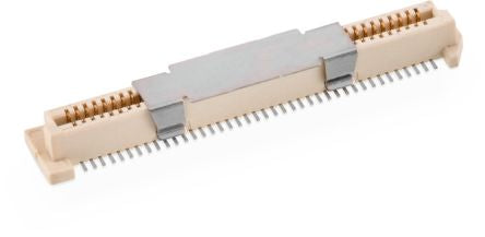 Wurth Elektronik WR-BTB Series Vertical PCB Socket, 80-Contact, 1-Row, 0.8mm Pitch [658803713080]; 233-9778