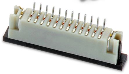 Wurth Elektronik, WR-FPC 1mm Pitch 9 Way Horizontal Receptacle FPC Connector, ZIF Bottom Contact [68610914422]; 233-9795
