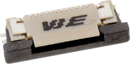 Wurth Elektronik, WR-FPC 0.5mm Pitch 26 Way Horizontal Receptacle FPC Connector, ZIF Top Contact [68712614022]; 233-9807