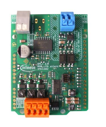 Infineon KIT-XMC-LED-DALI-20-RGB Arduino Evaluation Board KITXMCLEDDALI20RGBTOBO1 [KITXMCLEDDALI20RGBTOBO1]; 234-1585
