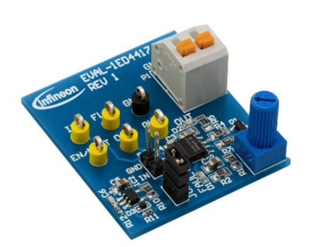 Infineon EVAL-1ED44176N01F MOSFET Gate Driver for 1ED44176N01F for Aircon, Home Appliances, Power Supplies [EVAL1ED44176N01FTOBO1]; 234-2073