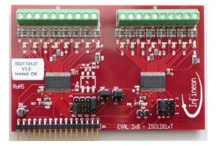 Infineon EVAL ISO1I813T Load Switch for ISO1I813T for PLC [EVALISO1I813TTOBO1]; 234-2095