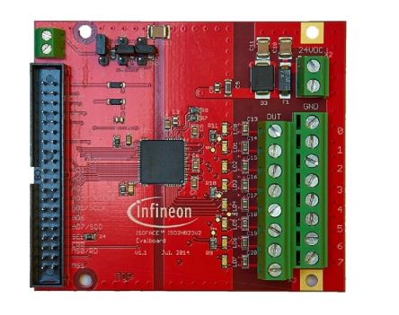 Infineon EVAL ISO2H823V2.5 Load Switch for ISO2H823V2 for Control Applications [EVALISO2H823V25TOBO1]; 234-2096