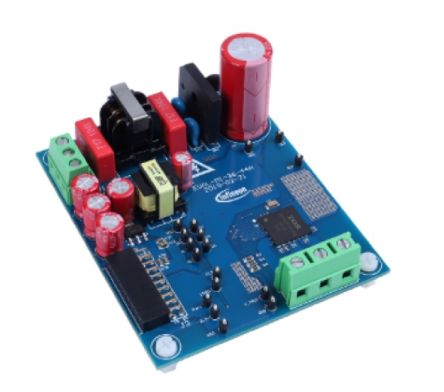 Infineon EVAL-M1-36-44A Microcontroller for EVAL-M1-101T, IRSM836-044MA for Fans, Hair Dryers, Pumps [EVALM13644ATOBO1]; 234-2100